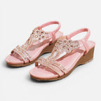 Maison Straver | Women’s Wedge Sandals Cushioned Sole Comfortable Walking