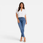 Maison Straver | Women’s Chiffon Blouse V Neck Lightweight Summer Top