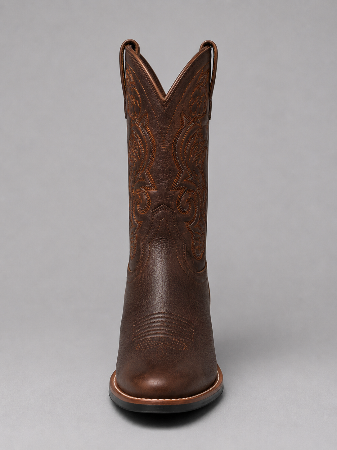 Women’s Leather Embroidered Cowboy Boots