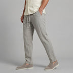 Men's Wide Leg Trousers – Relaxed Fit Lightweight Summer Pants