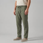 Men's Wide Leg Trousers – Relaxed Fit Lightweight Summer Pants