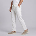 Men's Wide Leg Trousers – Relaxed Fit Lightweight Summer Pants