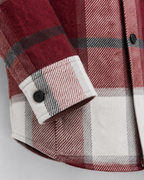 Men's Brushed Check Flannel Shirt Jacket