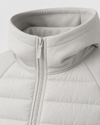 Men's Hybrid Quilted Hooded Jacket