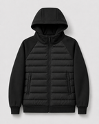 Men's Hybrid Quilted Hooded Jacket