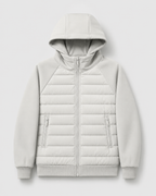 Men's Hybrid Quilted Hooded Jacket
