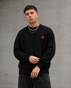 Men's Knit Sweater - Broken Heart Streetwear Fit