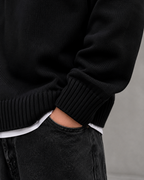 Men's Knit Sweater - Broken Heart Streetwear Fit