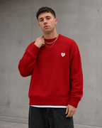 Men's Knit Sweater - Broken Heart Streetwear Fit