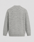 Men's Marled Wool Crewneck Sweater - Relaxed Fit