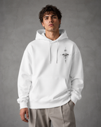Men's Oversized Graphic Hoodie - Front & Back Print
