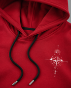 Men's Oversized Graphic Hoodie - Front & Back Print