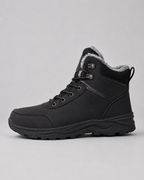 Men's Winter Boots - Plush-Lined Ankle Style