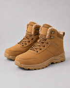 Men's Winter Boots - Plush-Lined Ankle Style