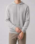 Men's Wool Knit Hoodie