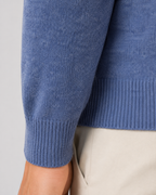 Men's Wool Knit Polo Sweater