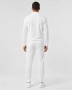 Waffle Knit Zip Tracksuit - Collared Top & Joggers