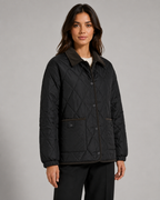 Women's Diamond Quilted Jacket Lightweight Padded