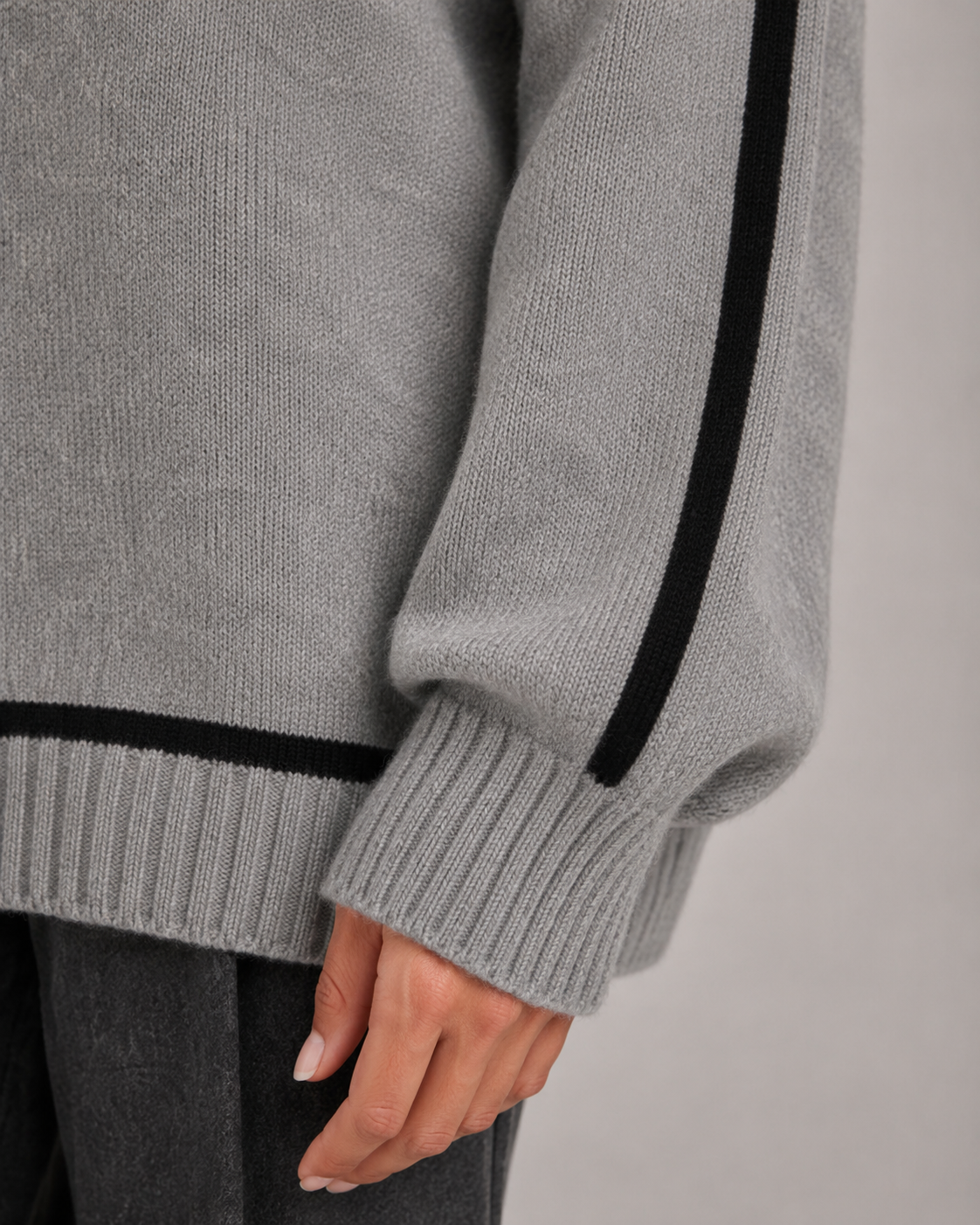 Women's Turtleneck Sweater Oversized Soft Knit Classic