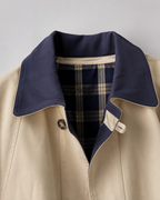 Women's Barn Jacket - Contrast Collar Relaxed Fit