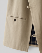 Women's Barn Jacket - Contrast Collar Relaxed Fit
