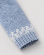 Women's Fair Isle Sweater - Crew Neck Relaxed Fit