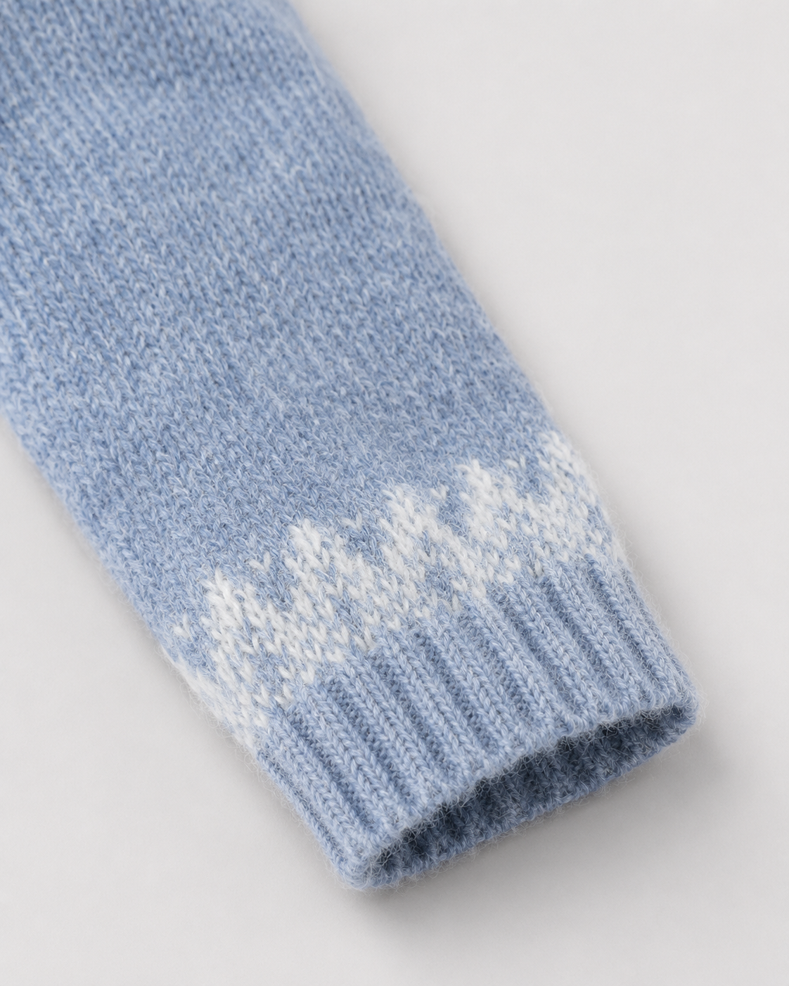 Women's Fair Isle Sweater - Crew Neck Relaxed Fit