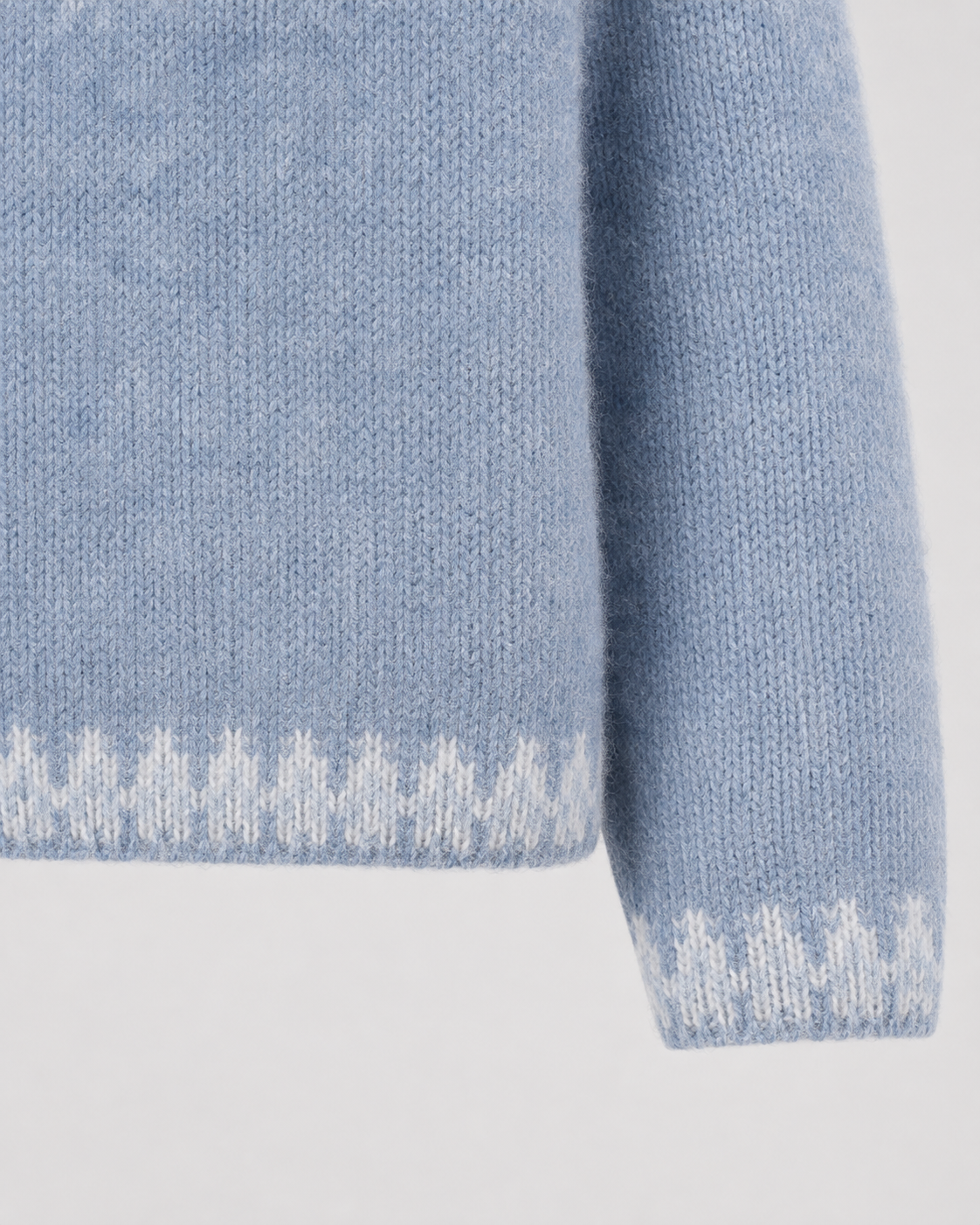 Women's Fair Isle Sweater - Crew Neck Relaxed Fit