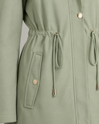 Women's Fleece-Lined Faux-Fur Hooded Parka