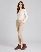 Women's Fur-Lined Ankle Boots - Suede-Look Winter Style