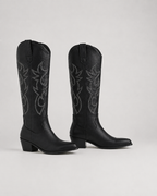 Women’s Knee-High Embroidered Cowboy Boots