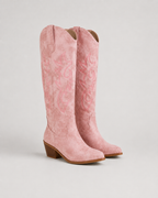 Women’s Knee-High Embroidered Cowboy Boots
