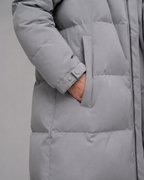 Women's Longline Hooded Padded Winter Parka