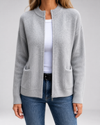 Women's Open Front Knit Cardigan