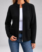Women's Open Front Knit Cardigan