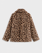 Women's Reversible Leopard Print Quilted Jacket