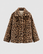 Women's Reversible Leopard Print Quilted Jacket
