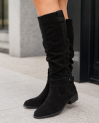 Women's Suede Knee-High Boots