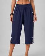 Women's Wide Leg Capri Pants